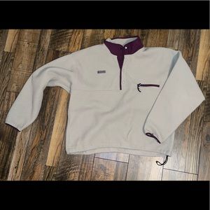 Columbia button pullover